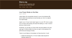 Desktop Screenshot of marco.org